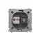 SIMON BASIC Prise antenne type "F" + ordinateur RJ45 catégorie 6 graphite mat métallisé