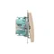 SIMON BASIC Pulsante semplice senza pittogramma (modulo) 10AX 250V connettori rapidi beige