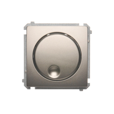 SIMON BASIC Regulador 1–10 V (módulo) para fuentes de luz 6A 230V satinado