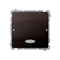 SIMON BASIC Single hotel switch with backlight 10(2)A chocolate