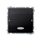 SIMON BASIC Single hotel switch with backlight 10(2)A matt graphite