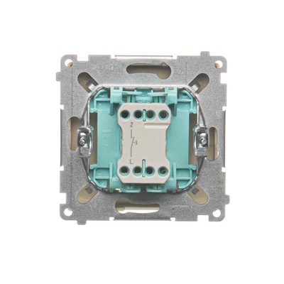 SIMON BASIC Single NO pictogram button (module) 10AX 250V quick connectors beige