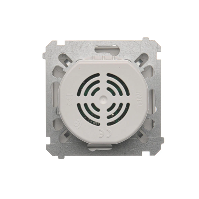 SIMON BASIC Single-pole push-turn dimmer for dimmable LEDs 230V (module) stainless steel