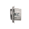 SIMON BASIC Single-pole push-turn dimmer for dimmable LEDs 230V (module) stainless steel