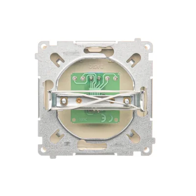 SIMON BASIC Single RJ11 telephone socket beige