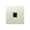 SIMON BASIC Single RJ11 telephone socket beige