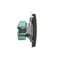 SIMON BASIC Single socket-outlet with grounding and shutters for current paths 16A 250V matte graphite