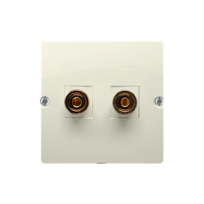 SIMON BASIC Single speaker socket beige