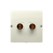 SIMON BASIC Single speaker socket beige