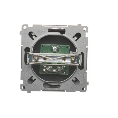 SIMON BASIC Single terminal R-TV antenna socket separated (module) chocolate