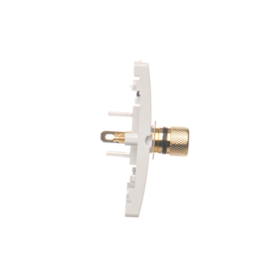 SIMON BASIC Single white speaker socket