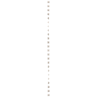 SIMON BASIC Single white speaker socket