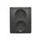 SIMON BASIC Socket with earthing Schuko double matte graphite