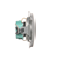 SIMON BASIC Socket with earthing Schuko (module) with shutters 16A 230V screw terminals silver matt
