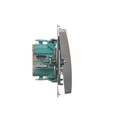 SIMON BASIC Stair switch (module) 10AX 230V silver mat