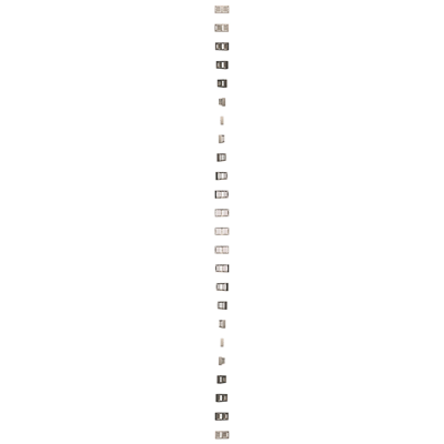 SIMON BASIC STANDARD Aufputzdose, doppelt metallisierte satinierte Platte