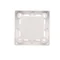 SIMON BASIC STANDARD Boîte blanche simple plaque en saillie
