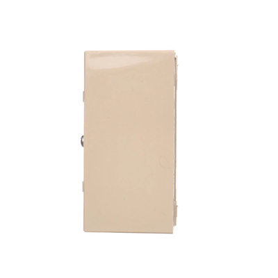 SIMON BASIC STANDARD Caja de superficie individual, plegable, profunda, beige