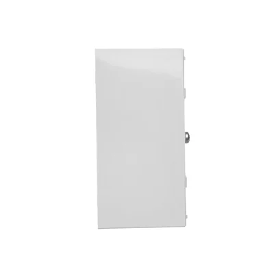 SIMON BASIC STANDARD Scatola singola pieghevole da superficie, bianco intenso