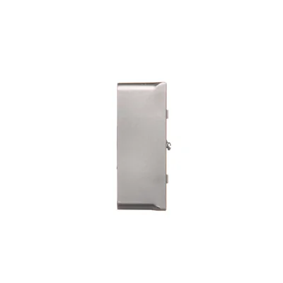 SIMON BASIC STANDARD Surface-mounted box, double metallised inox plate
