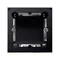 SIMON BASIC STANDARD Surface-mounted box, single metallised plate, graphite mat