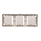 SIMON BASIC STANDARD Surface-mounted box, triple metallised satin plate