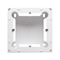 SIMON BASIC STANDARD Surface-mounted single plate white box