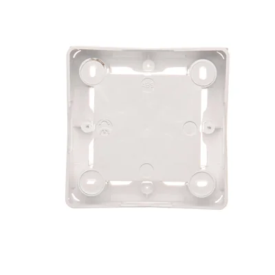 SIMON BASIC STANDARD Surface-mounted single plate white box