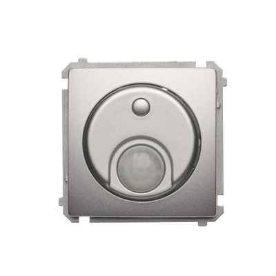 SIMON BASIC Switch with motion sensor and protection (module) 20–500W silver matt