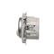 SIMON BASIC Switch with motion sensor and protection (module) 20–500W silver matt