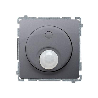 SIMON BASIC Switch with motion sensor and relay (module) 230V silver mat