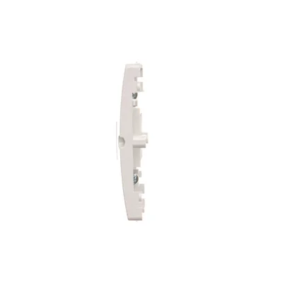 SIMON BASIC Tapa para doble toma IT 2xRJ Keystone, plana, blanca