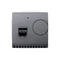 SIMON BASIC Temperature controller with external sensor 16A 230V silver mat
