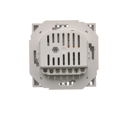 SIMON BASIC Temperaturregler mit internem Sensor 16A 230V Silber matt