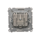 SIMON BASIC Terminal R-TV-SAT antenna socket (module) silver mat