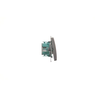 SIMON BASIC Three-position roller shutter connector 1-0-2 stainless steel