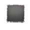 SIMON BASIC Three-position roller shutter switch 1-0-2 matte graphite