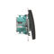 SIMON BASIC Three-position roller shutter switch 1-0-2 matte graphite