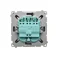 SIMON BASIC Трикнопковий 10А 250В матовий графіт