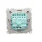 SIMON BASIC Triple button with LED backlight 10A 250V beige