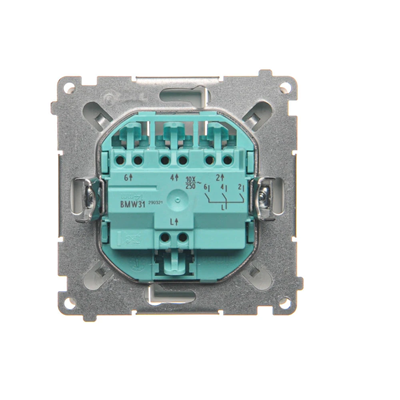 SIMON BASIC Triple connector 10A 250V white