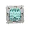SIMON BASIC Triple interrupteur avec rétroéclairage LED 10A 250V beige