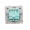 SIMON BASIC Triple pushbutton 10A 250V beige