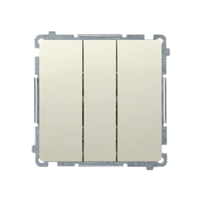 SIMON BASIC Triple switch 10A 250V beige