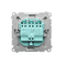 SIMON BASIC Triple switch 10A 250V satin