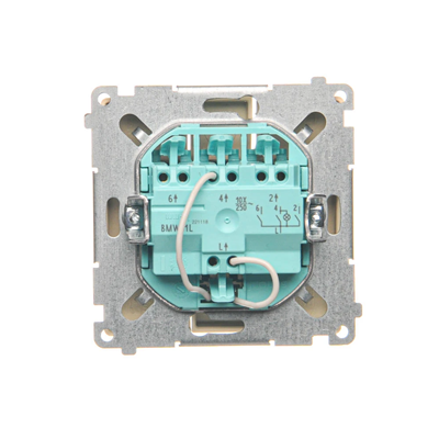 SIMON BASIC Triple switch with LED backlight 10A 250V beige
