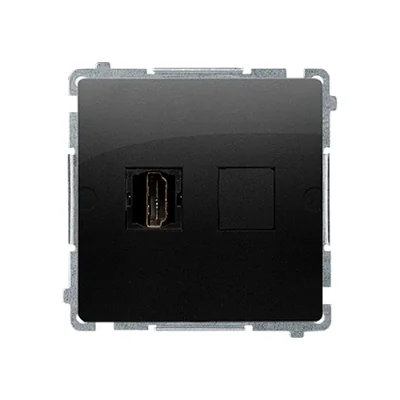 Simon Basic WMUH-0xxxx1-Y011 Presa HDMI singola (modulo); nero