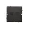 Simon Basic WMUK-0510F2-Y011 Einzelne RJ45-Computerbuchse, Kategorie 5e (Modul). Schraubmontage der Buchse an der Anschlussdose; schwarz