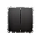 Simon Basic WMUL-050x2x-Y011 Свічковий вимикач (модуль) 16AX, 250 В~, гвинтові клеми; чорний