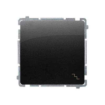 Simon Basic WMUL-060xxx-Y011 Łącznik schodowy (moduł) 10AX, 250V~, szybkozłącza; czarny